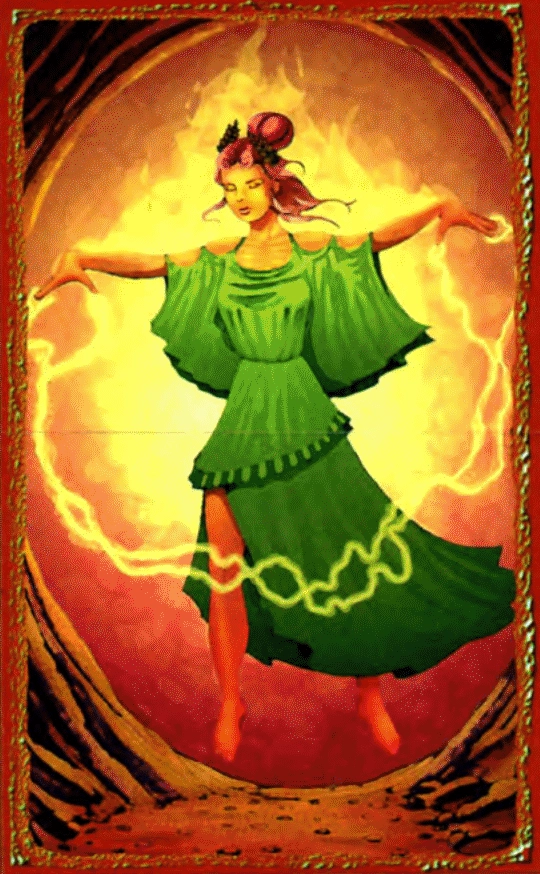 Ilustración de la baraja Faerie Control